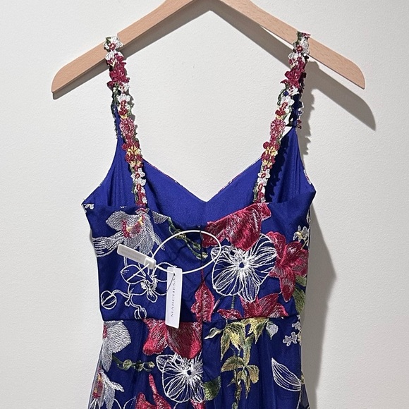 Marchesa Notte Embroidered Floral High
Low Dress sz 2 - Picture 8 of 14